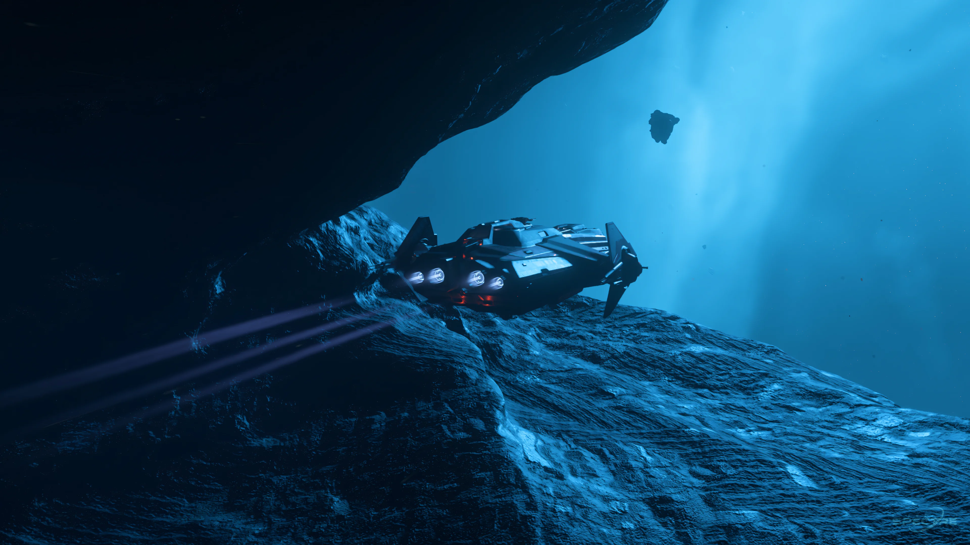 Star Citizen exploration screenshot on an alien planet
