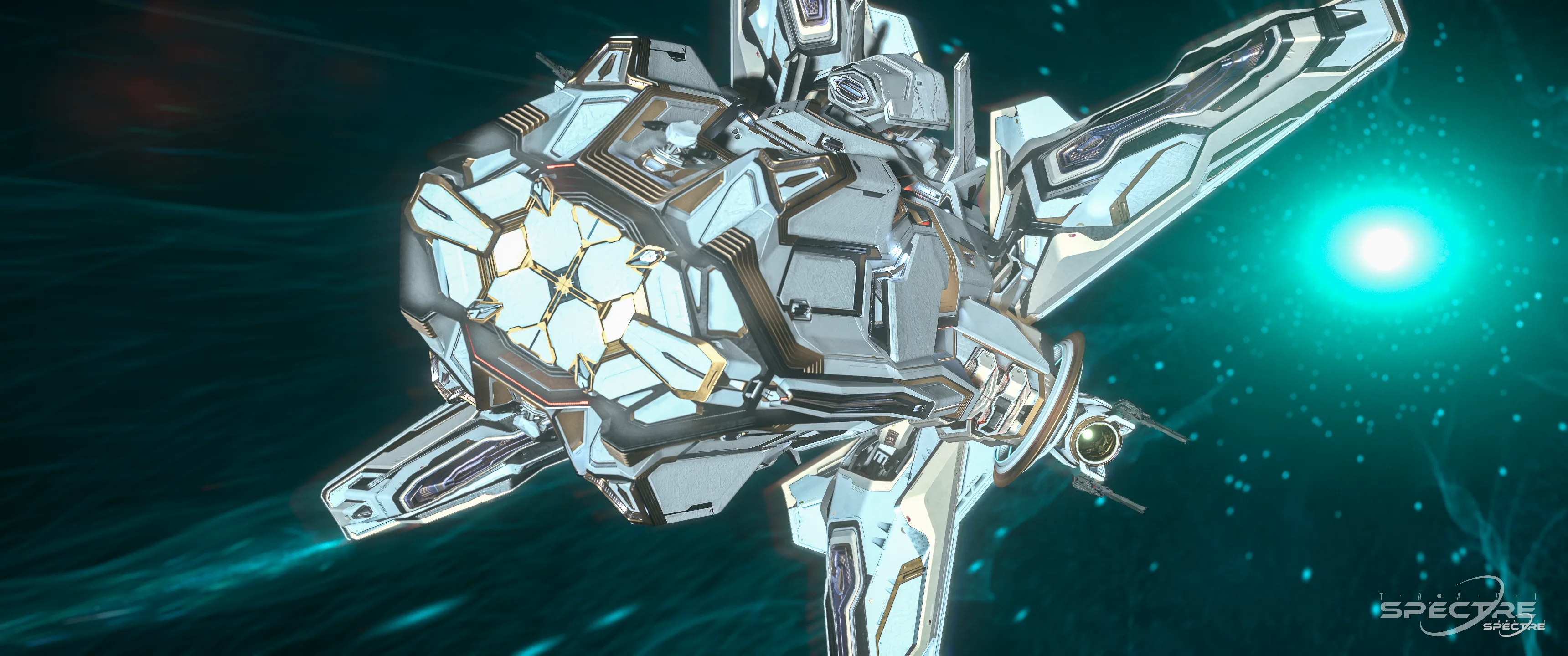 The Gatac Tyilui flying through a quantum tunnel