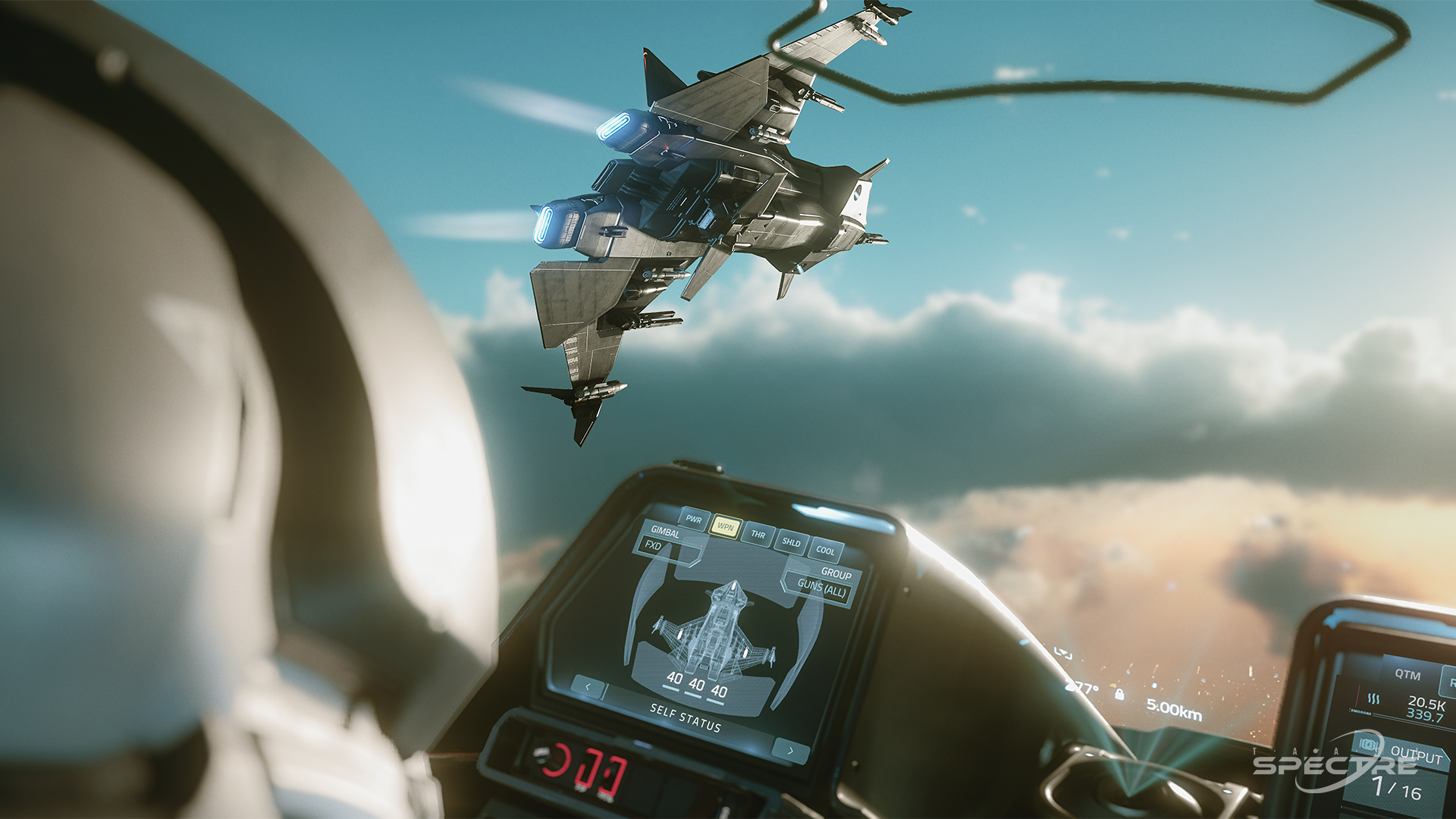 Pirate Hunt – Aegis Gladius cockpit pursuit