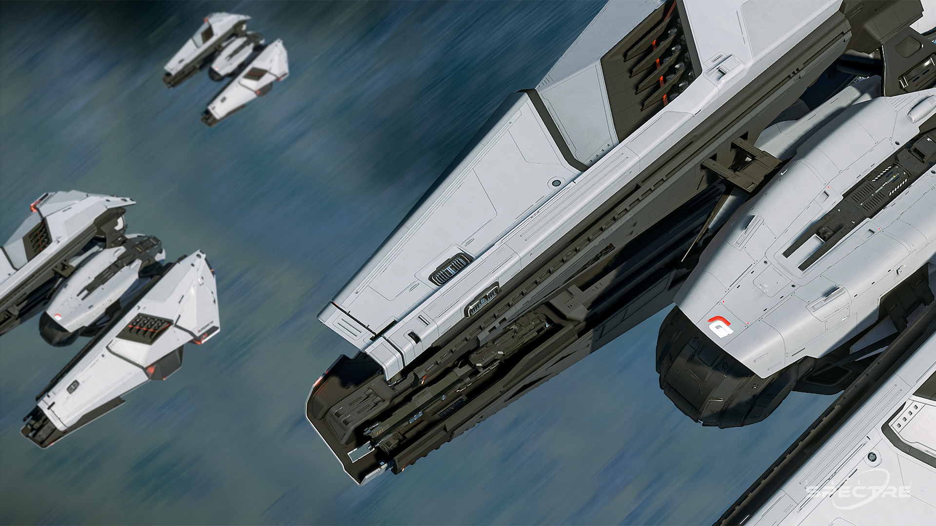 Aegis Gladius light fighter in Deck the Hull paint parked on a landing pad with open cockpit at sunset in Star Citizen