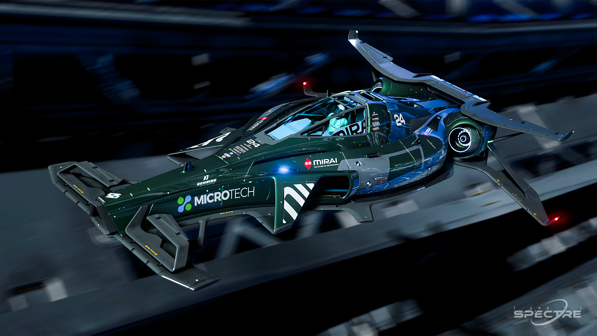 Aegis Eclipse stealth bomber in Meridian paint flying above clouds in Star Citizen